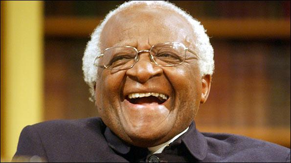 Desmond Tutu uit Zuid-Afrika is een warm pleitbezorger van Ubuntu.